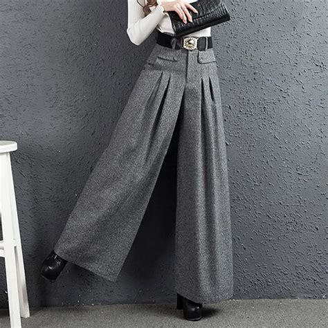 Palazzo Pants Autumn Winter New South Korea Cloth Wide Legged Height