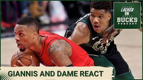 Damian Lillard And Giannis Antetokounmpo React To Major Nba Trade And Is There Risk For