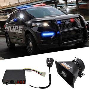 Amazon Safego Police Siren Speaker Car Pa System Dc V W