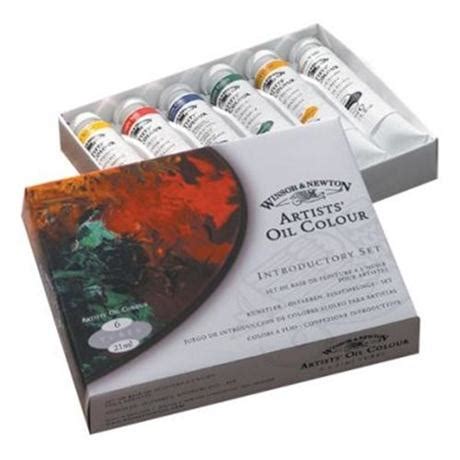 Winsor & Newton Artists Oil Paint Starter Set 6x21ml