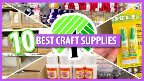 Craft Supplies You Should Be Buying At Dollar Tree In Youtube