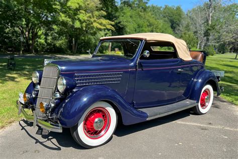 26 Years Owned 1935 Ford Model 48 Deluxe Cabriolet For Sale On BaT