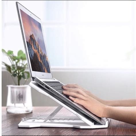 Portable Adjustable Rotatable Laptop Stand Shopee Singapore