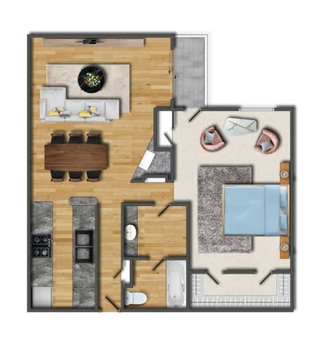 Floor Plans of Clarington Apartments in Los Angeles, CA