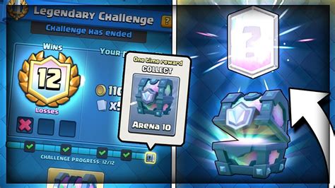 New Legendary Royal Ghost 12 Win Challenge Clash Royale Youtube