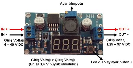 Cdm Lm Ayarlanabilir Dc Dc Voltaj Reg Lat R Mod L Fiyat