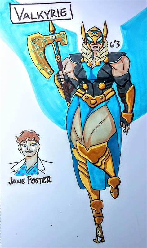 Valkyrie Redesign By Oni18064 On Deviantart