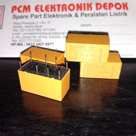 Jual Relay 24v HRS2H S DC24V N 8PIN HKE Kota Depok PCM ELEKTRONIK