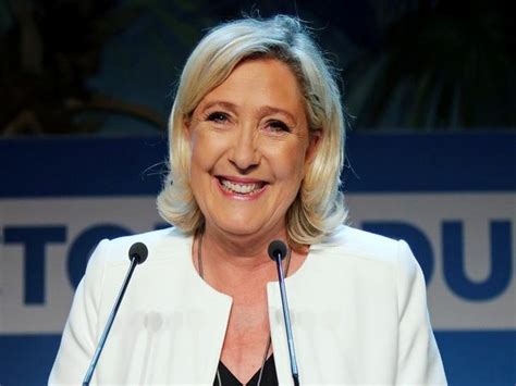 Eu Parliament Elections Far Right Marine Le Pen Declares Victory Over