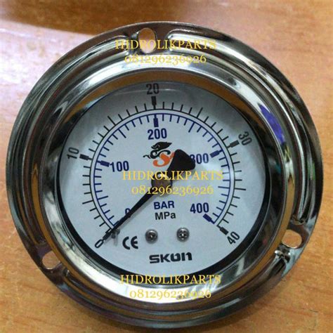 Jual Pressure Gauge 400 BAR Pressure Gauge 40 Mpa Dial 2 5 PAYUNG