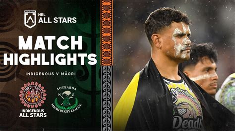 NRL All Stars 2024 Indigenous All Stars v Māori Match Highlights