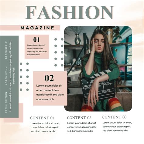 Fashion Magazine Cover Template Postermywall