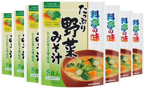 神州一味噌 お徳用20食 野菜 2個 即席みそ汁、吸い物 Sixmatrixjp