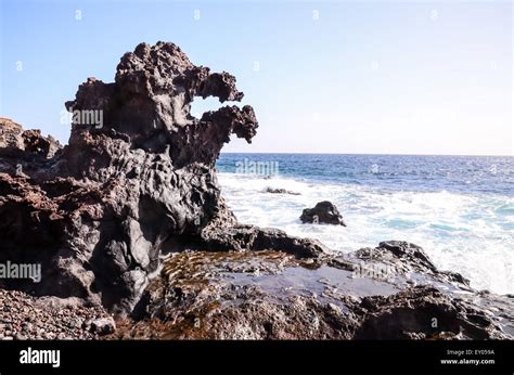 Basaltic Lava Formation Stock Photo - Alamy