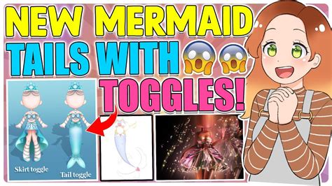 CONCEPT NEW MERMAID TAILS With TOGGLES Secret Fairy REWORK SKIRT