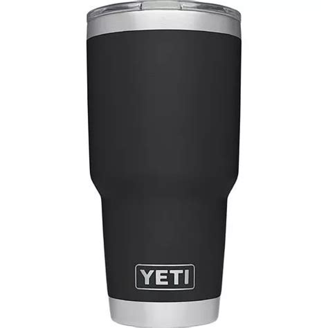 Yeti Duracoat Rambler Vaso De Oz Negro Meses Sin Intereses