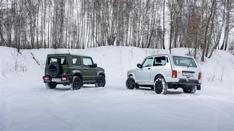 Lada Niva Suzuki Jimny