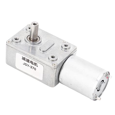 Gear Motor 12mm Single Shaft Self Locking Reversible Worm Gear Motor