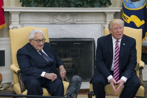 Donald Trump Has Unscheduled Meeting With Henry Kissinger