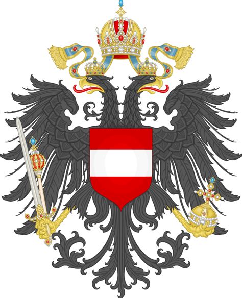 Imperial Coat Of Arms Of Austria Svg Coat Of Arms Austrian Empire