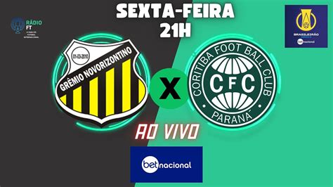 Ao Vivo Novorizontino X Coritiba Brasileir O S Rie B Rodada