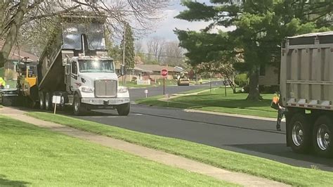 Asphalt Paving Dump Truck YouTube