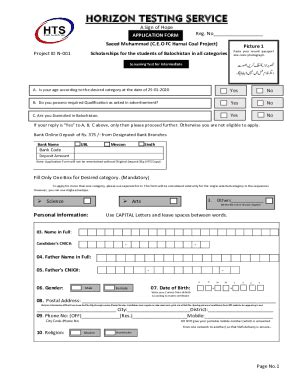 Fillable Online Horizon Testing Servicequetta Fax Email Print Pdffiller