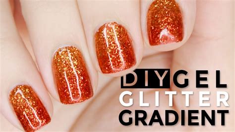 How To Diy Glitter Gradient Gel Nails With Loose Glitter Like A Pro