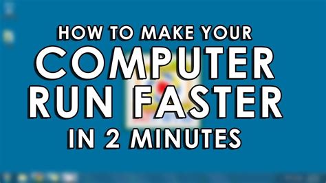 How To Make Your Pc Laptop Run Faster 3 Free Simple Effective Steps