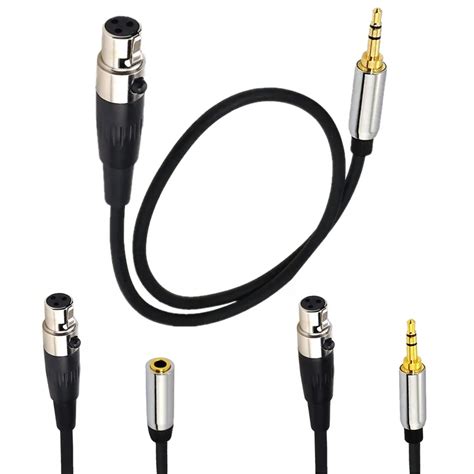 Audio Est Reo Mini Xlr Hembra Trs A Pines Cable De Audio