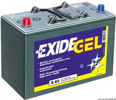 EXIDE GEL Batterie Multipurpose 200Ah Modell ES1100 6 6