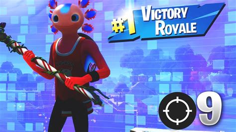 9 Elims With The New Axo Skin Gameplay In Fortnite Battle Royale Chapter 2 Season 3 Youtube