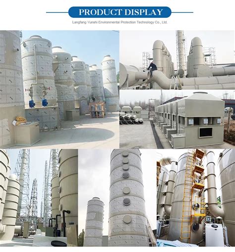 Acid Fog Purification Tower Industrial Desulfurization Pp Acid Mist