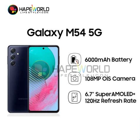 Jual Samsung M54 5g 8 256gb Garansi Resmi Shopee Indonesia