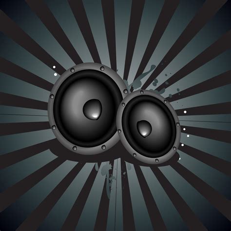 Music Speaker Background 219696 Vector Art At Vecteezy