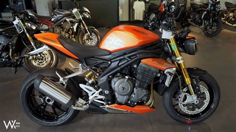 Triumph Speed Triple Rs Cam Nh M Matte Orange Walkaround