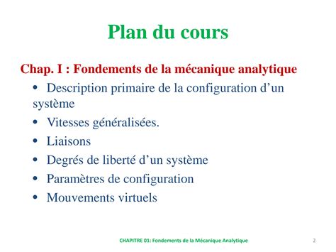 SOLUTION Chapitre 1 Fondement De La Mecanique Analytique Studypool