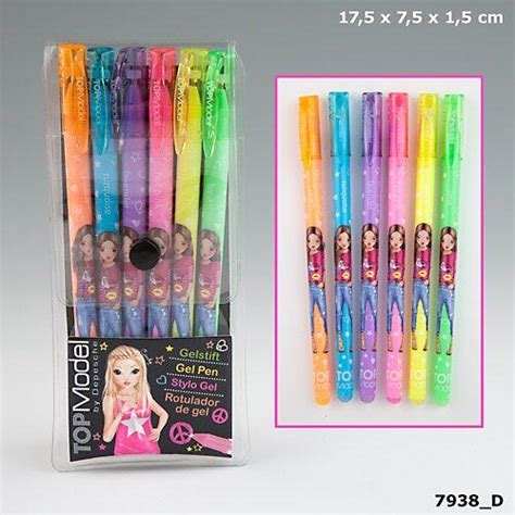 Top Model Neon Gelstifte Depesche Set 6 Stk Stifte Malstifte