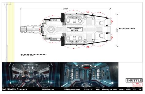 Enterprise Strange New Worlds Set Blueprint Archive