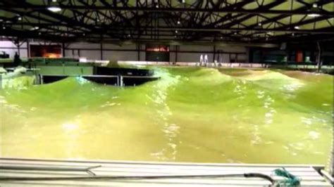 Aquafence Flood Barrier Wave Test Youtube