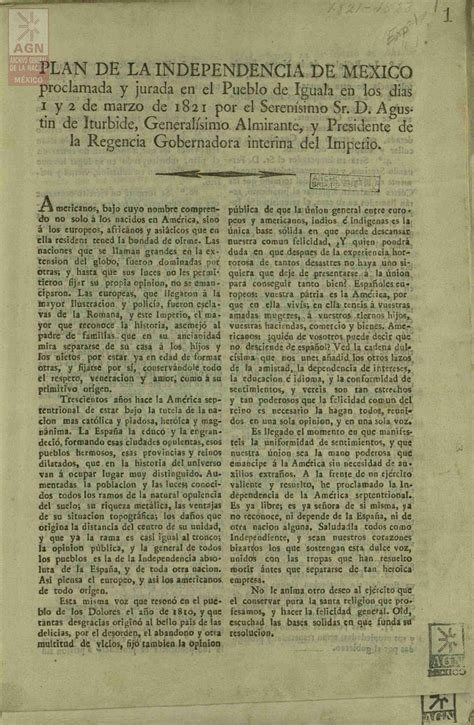 Agnrecuerda Al Primer Imperio Mexicano Archivo General De La Nación