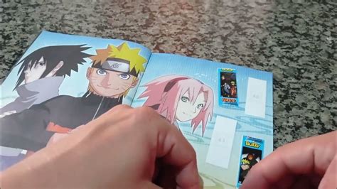 Colando Figurinhas Álbum Naruto Shippuden Chiclete Buzzy Parte 2 Youtube