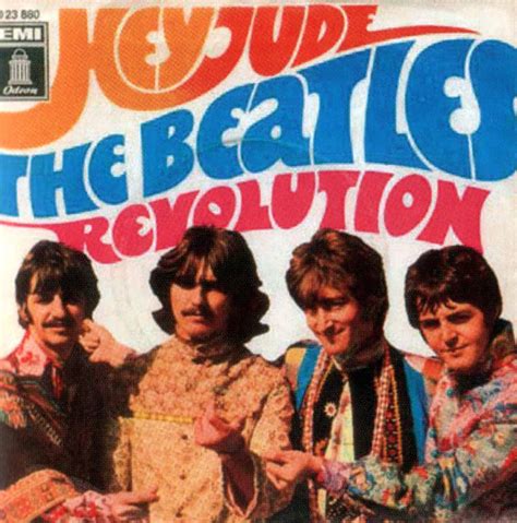 Beatles Hey Jude Album Cover