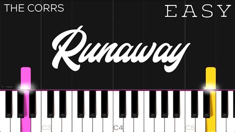 The Corrs Runaway Easy Piano Tutorial Acordes Chordify