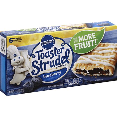 Pillsbury Toaster Strudel Toaster Pastries Blueberry Pastries Chief Markets