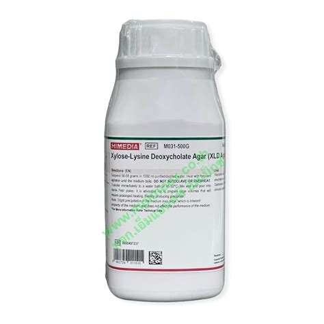 Himedia XYLOSE LYSINE DEOXYCHOLATE AGAR XLD AGAR 500 กรม M P