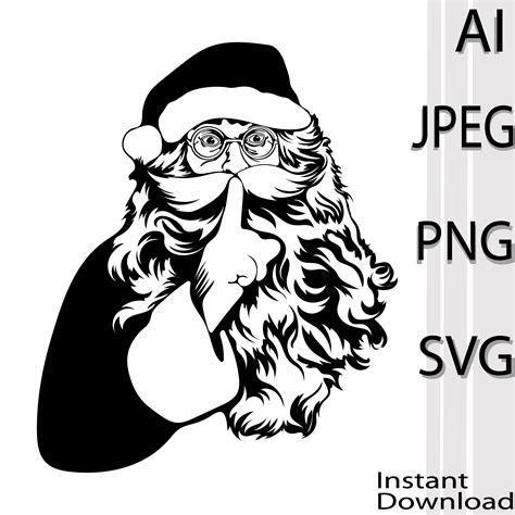 Santa Claus Svg Design Masterbundles