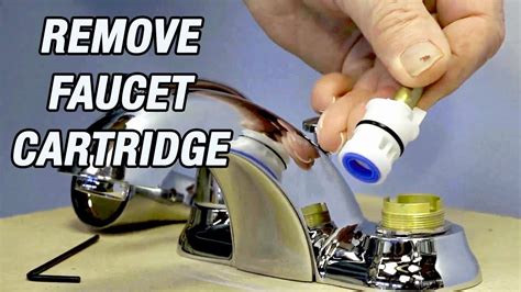 How To Remove A Faucet Cartridge Youtube