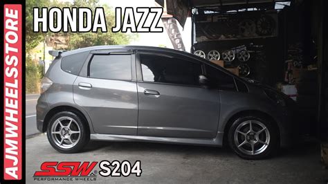 Modifikasi Honda Jazz Velg Ssw S Ajmwheelsstore Youtube