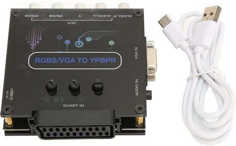 Amazon Estink Rgbs Vga Scart To Ypbpr Converter Game Screen Color